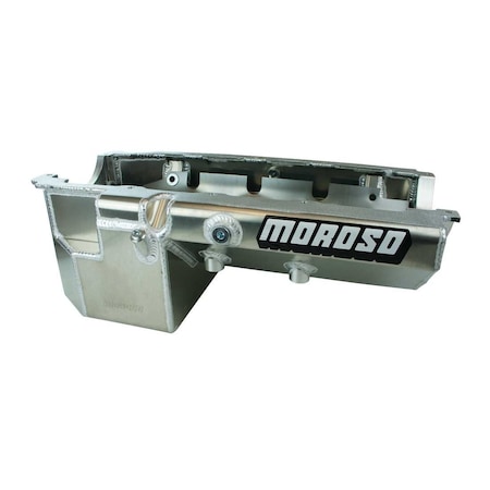 Moroso OIL PAN, BBC, ALUM, DIV. TRAY 20385
